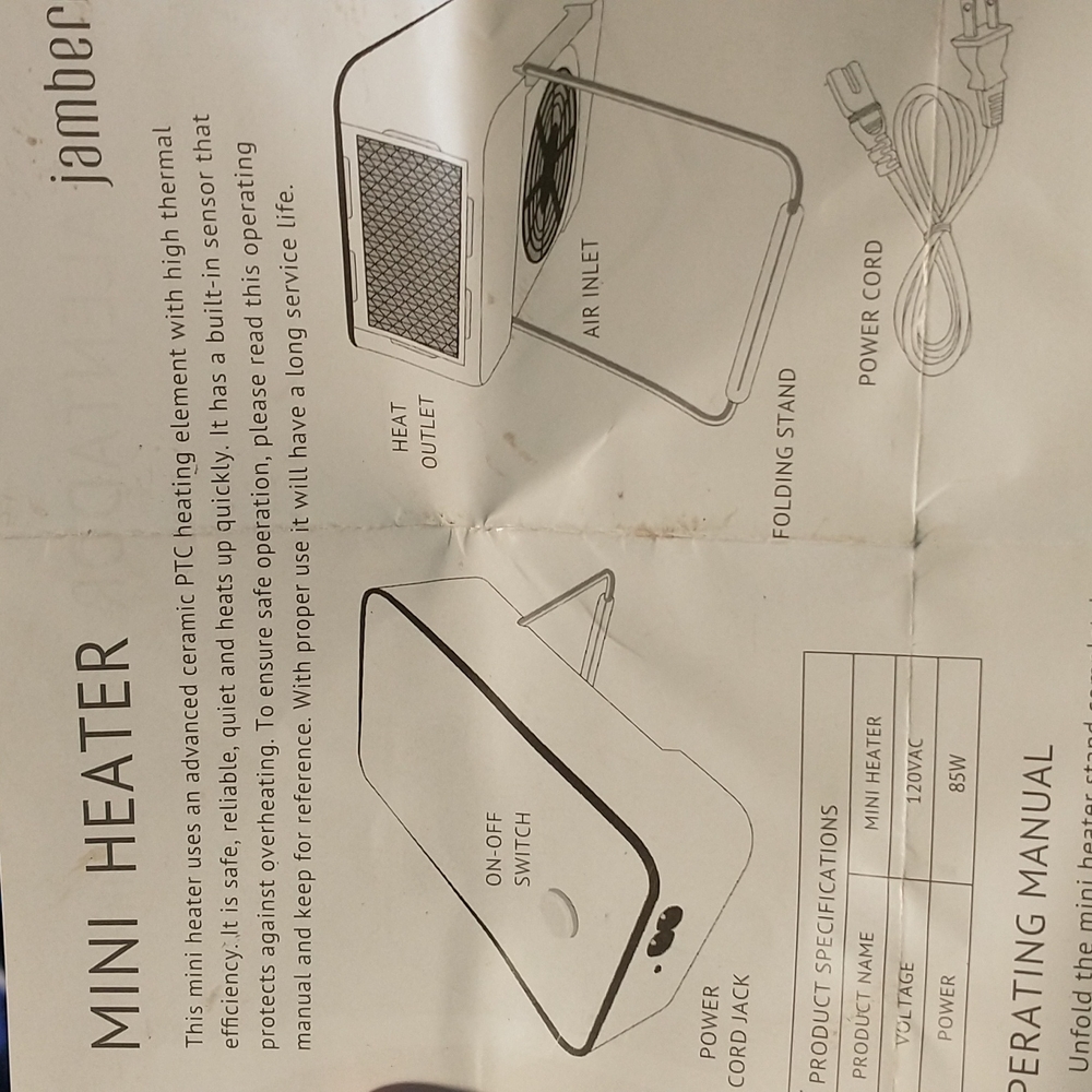 Jamberry Mini Heater - Picture 4 of 8